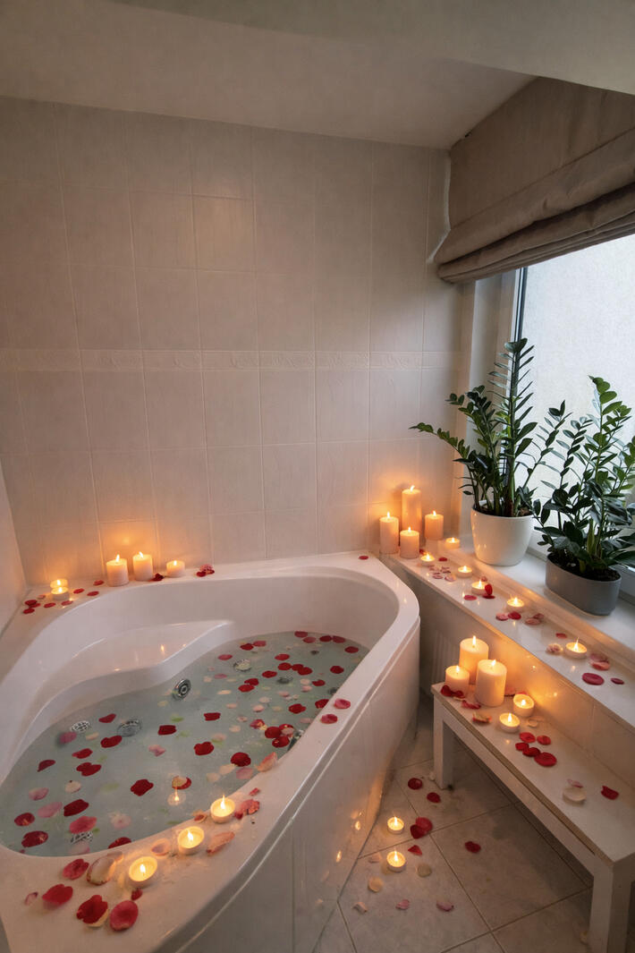 Jacuzzi Jacuzzi for 2 - calm relaxation or romantic experience